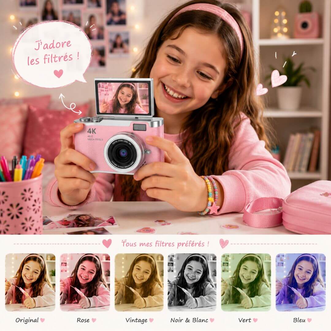 Appareil photo numérique enfant | kidKamera™