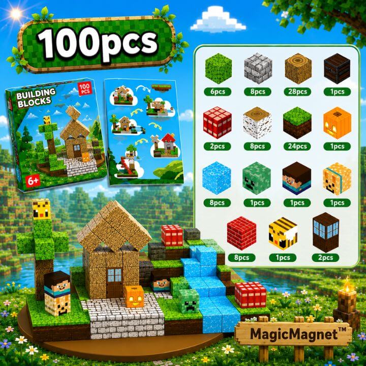 Jeux de construction magnétique | MagicMagnet™