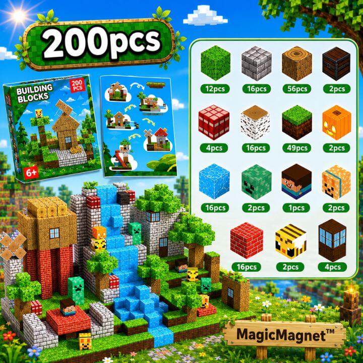 Jeux de construction magnétique | MagicMagnet™