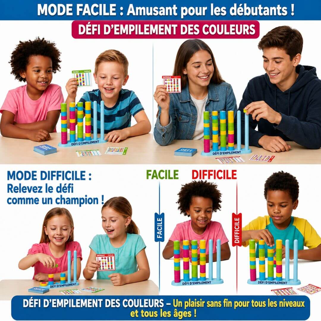 Jeu d'association et de couleurs | ColorChallenge™