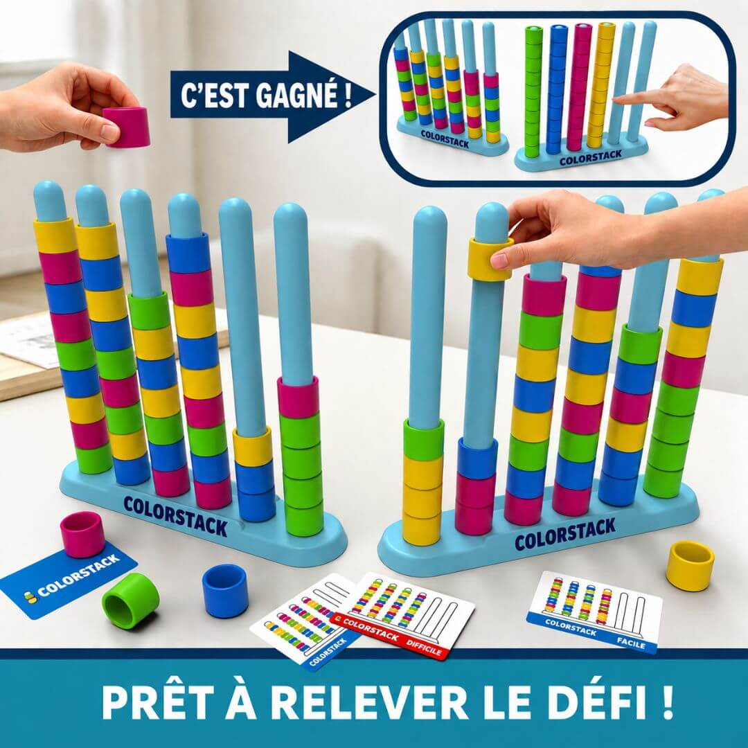Jeu d'association et de couleurs | ColorChallenge™