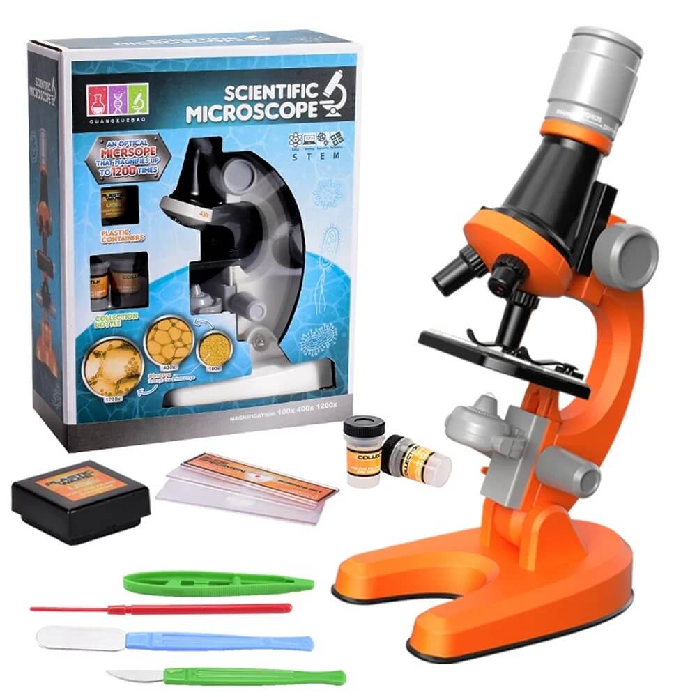 Microscope-enfant-carousselle-orange