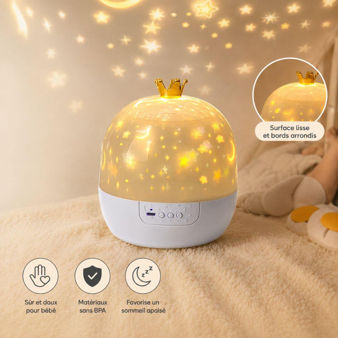 Veilleuse projection bebe / LumiStar™