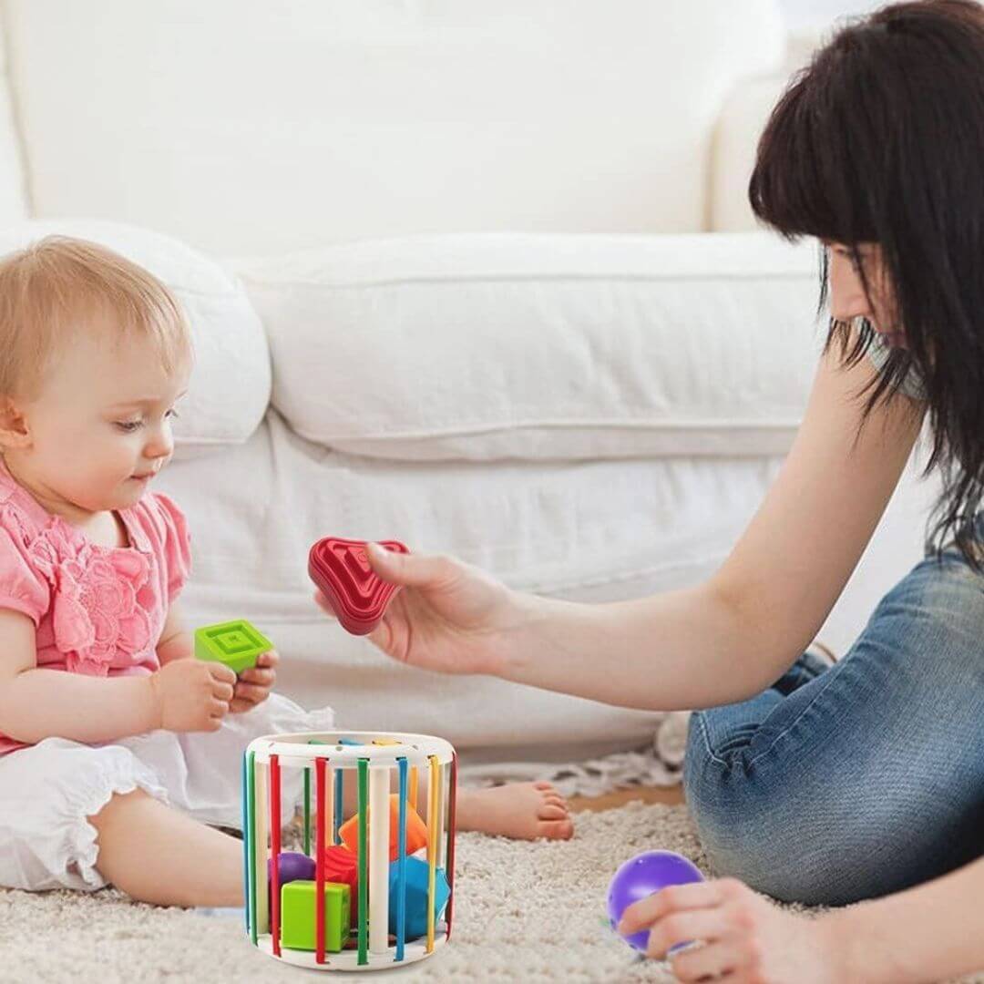 boite à formes en famille