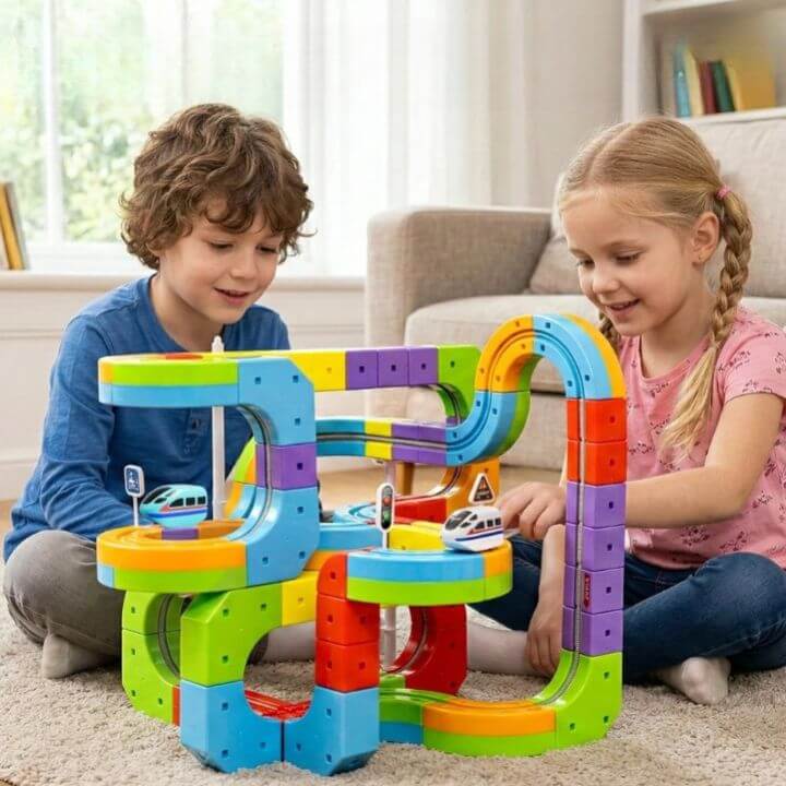 circuit train créatif pour enfants| CircuitTrain™