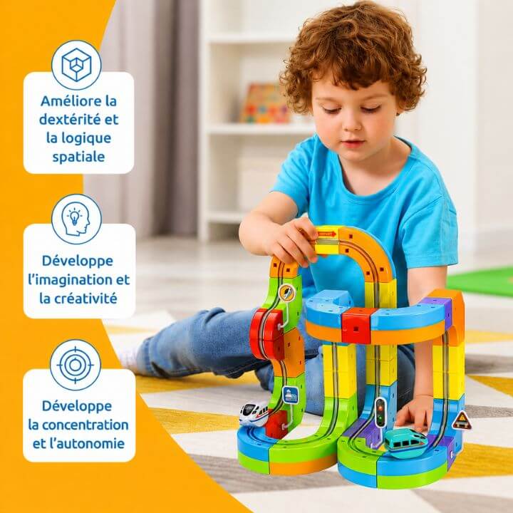 circuit train créatif pour enfants| CircuitTrain™