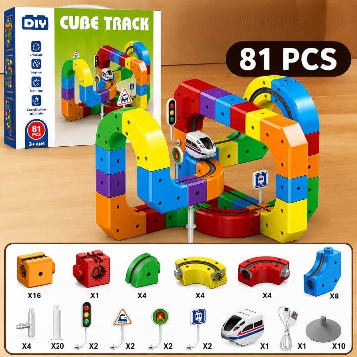 circuit train créatif pour enfants| CircuitTrain™