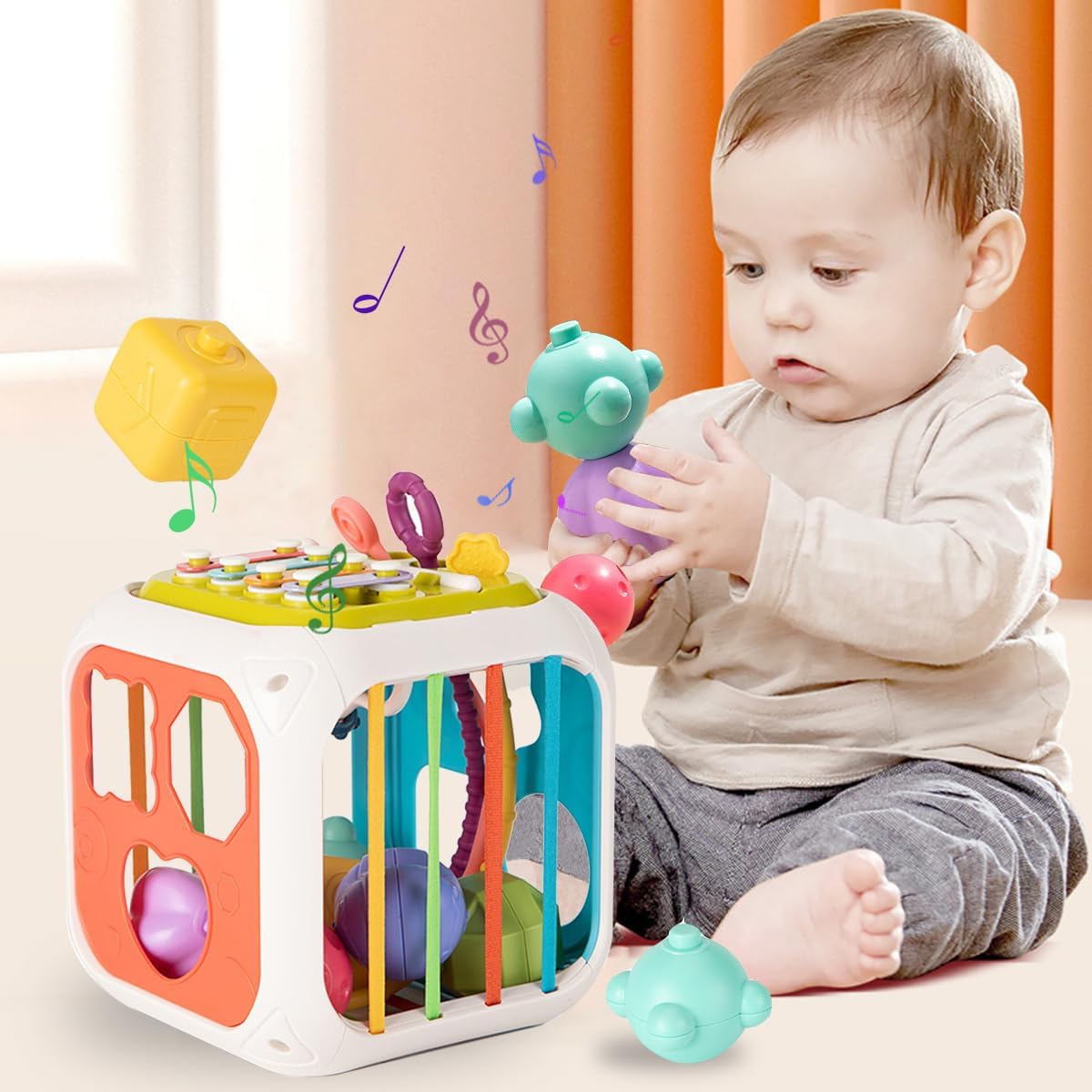 cube d'activité pour bébé