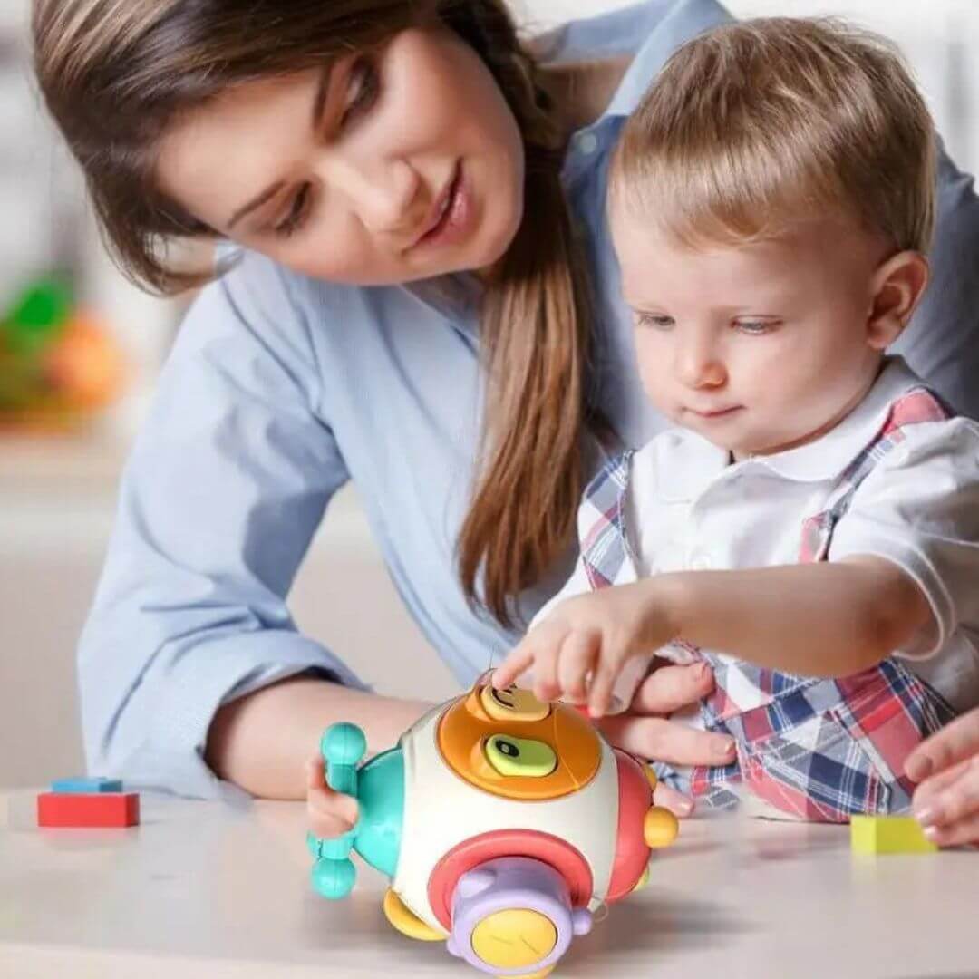 cube d'activité bébé montessori