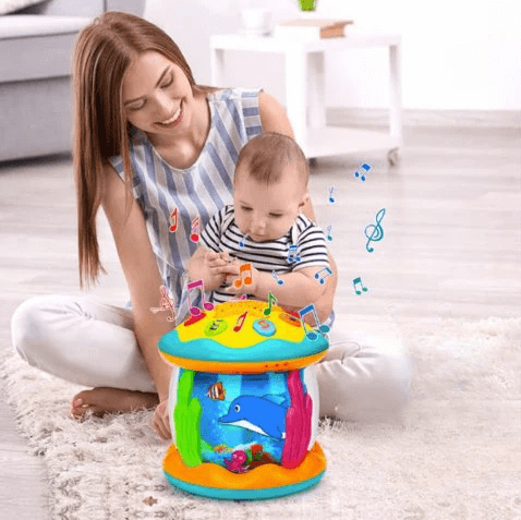 Veilleuse bébé projection plafond | MagicSea™